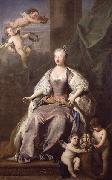 Jacopo Amigoni Portrait of Caroline Wilhelmina of Brandenburg-Ansbach oil on canvas
